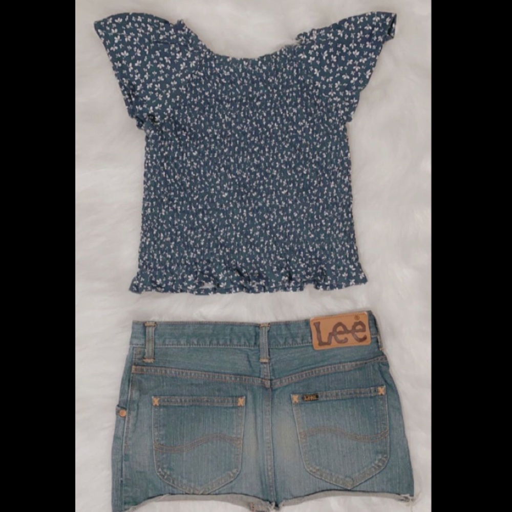 Two pieces set shirt and skirt